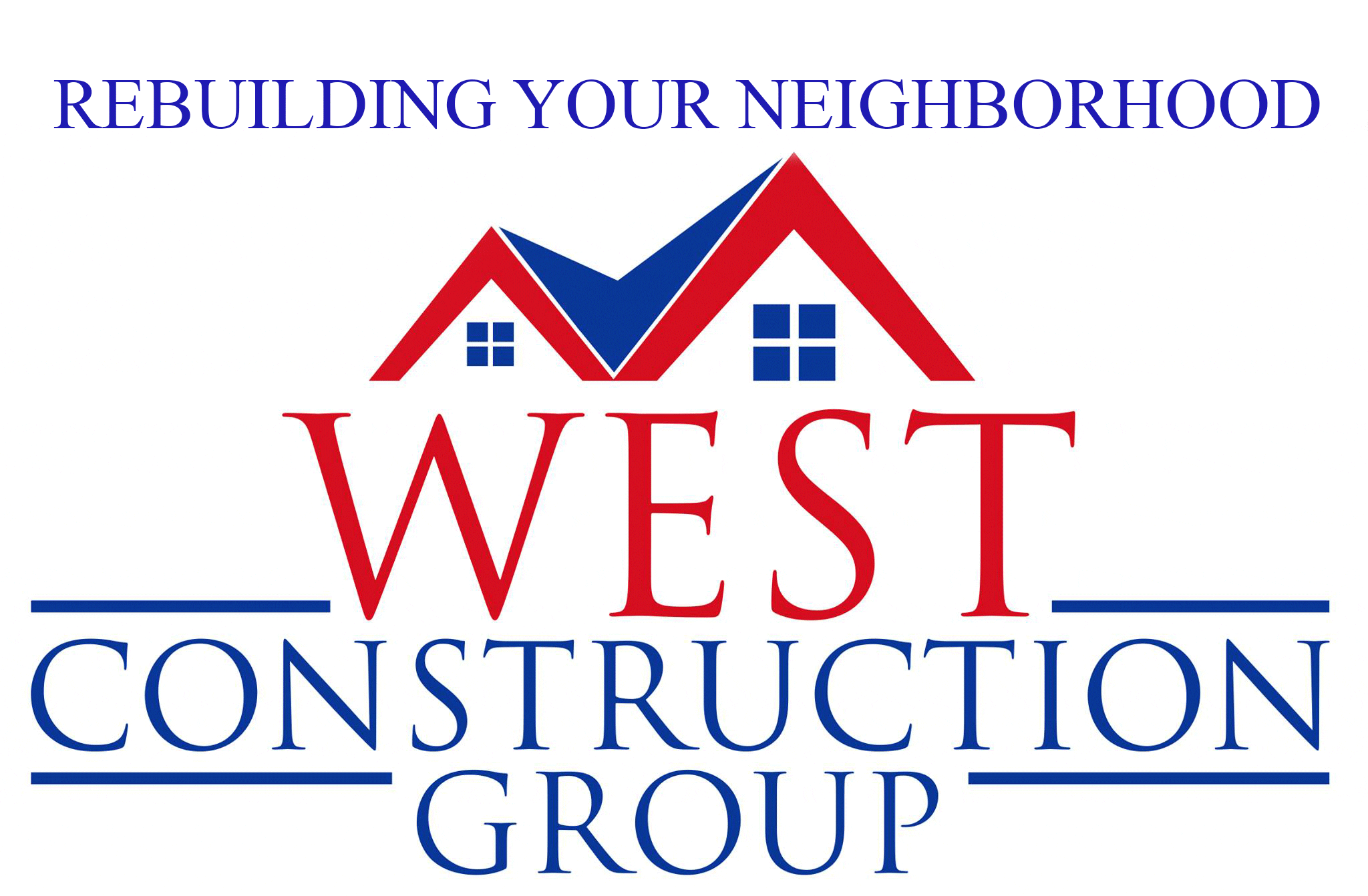 West Construction Group logo with slogan.
